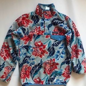 Patagonia Hawaiian print fleece
